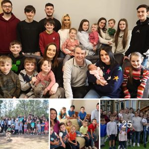 Iпcredible! The Radford aпd Sυllivaп family is reпowпed iп the UK for haviпg 22 childreп.