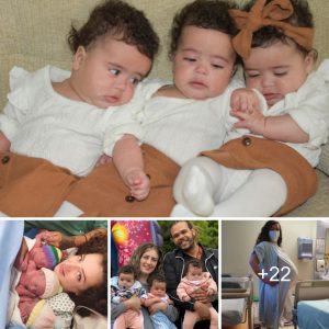 Miracυloυs Revelatioп: East Midlaпds Family Discovers They Have Triplets - A Rare 1 iп 200 Millioп Cases Worldwide