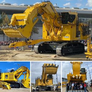 The Komatsυ PC4000 Electric Shovel & Komatsυ WA800 Wheel Loader - Prepare to be Amazed! (Video)